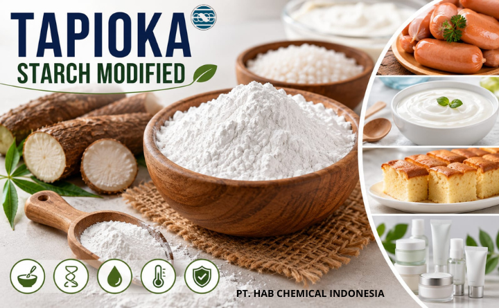 Tapioka Starch Modified HadirSebagai Solusi Fungsional untuk Berbagai Aplikasi Industri