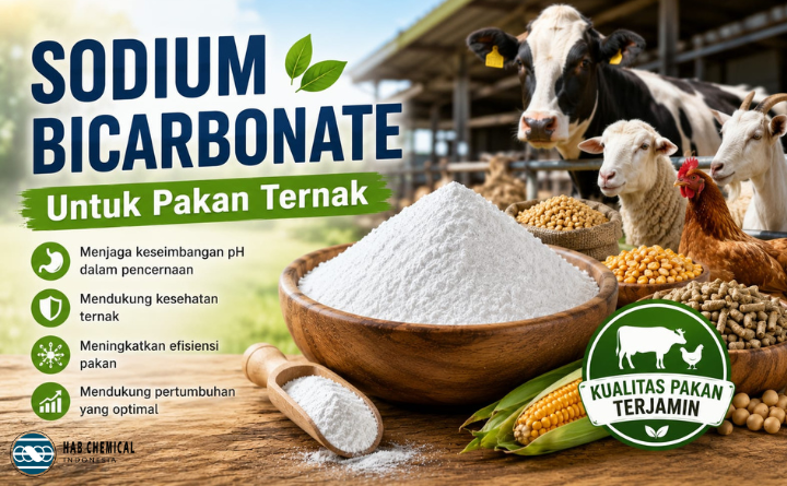 Sodium Bicarbonate Dukung Pertumbuhan dan Kesehatan Ternak Secara Optimal