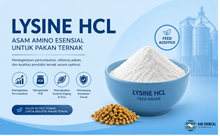 Tingkatkan Kualitas Pakan dengan Lysine HCL sebagai Feed Additive Unggulan