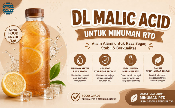 Solusi Accidulant Terbaik untuk Industri Minuman Ready to Drink