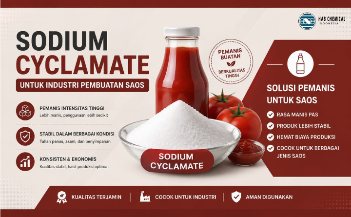 Tingkatkan Cita Rasa Saos dengan Sodium Cyclamate Berkualitas