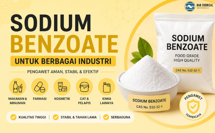 Kunci Produk Lebih Tahan Lama? Gunakan Sodium Benzoat