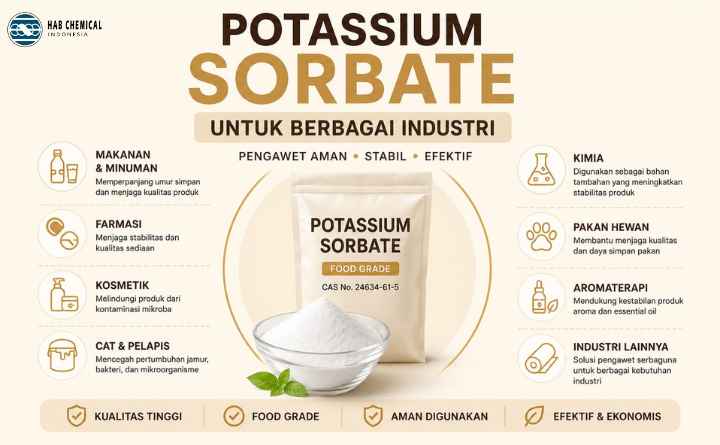 Solusi Pengawet Serbaguna untuk Berbagai Aplikasi Industri