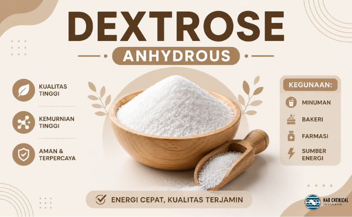 Gunakan Dextrose Anhydrous untuk Produk Lebih Berkualitas dan Bernilai Tinggi