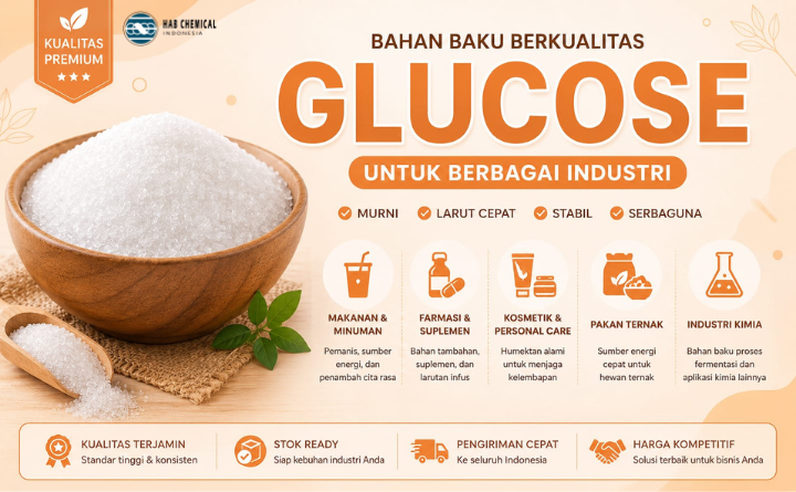 Keunggulan Glucose untuk Meningkatkan Kualitas Produk Industri