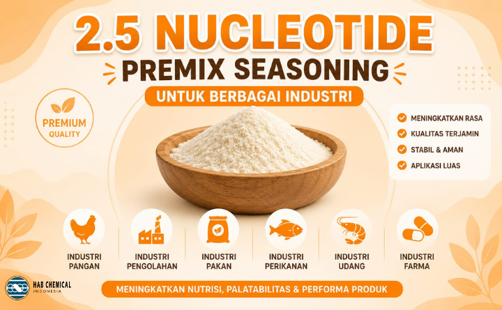 Rasa Umami Lebih Kuat dengan 2.5 Nucleotide Premix Seasoning