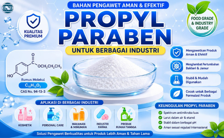 Kombinasi Parben untuk Perlindungan Antrimikroba Lebih Luas